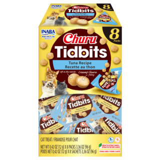 Inaba Churu Tidbits Tuna Recipe Cat Treats