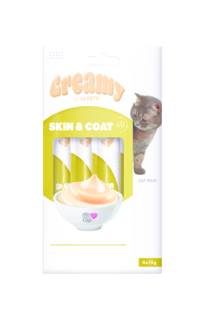 M-PETS Creamy Skin & Coat Tuna & Salmon Cat Treats