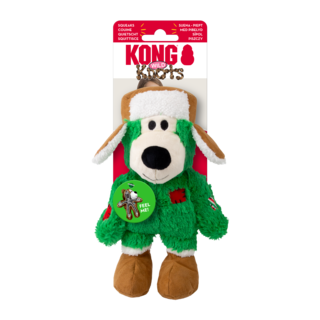 KONG Holiday Wild Knots Bear Dog Toy