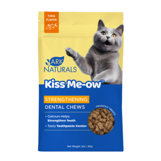 Ark Naturals Kiss Me-Ow Strengthening Dental Tuna Cat Treats