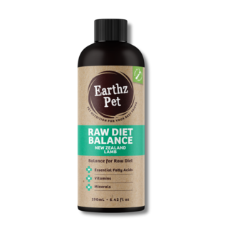 Earthz Pet Raw Diet Balance Lamb Topper for Dogs