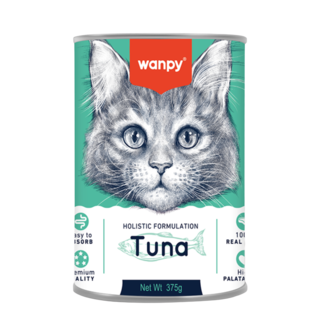Wanpy Holistic Adult Tuna Canned Wet Cat Food