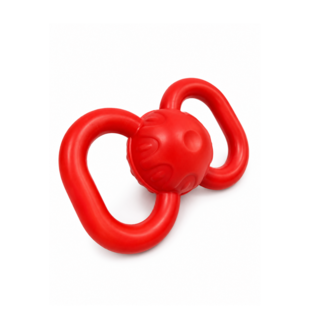 Pup & Purr Double Tug Tough Dog Toy