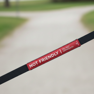 Petdirect Not Friendly Dog Leash Sleeve