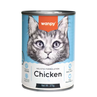 Wanpy Holistic Adult Chicken Canned Wet Cat Food