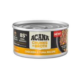 ACANA Chicken & Tuna Recipe Chunks in Broth Wet Cat Food