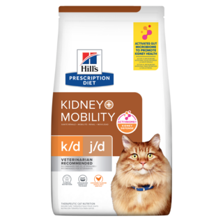 Hill's Prescription Diet k/d j/d Kidney + Mobility Dry Cat Food