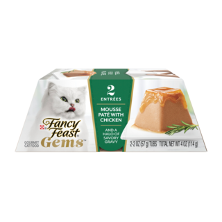 Fancy Feast Gems Mousse Pate with Chicken Wet Cat Food