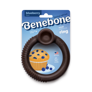 Benebone Blueberry Ring  Dog Chew Toy