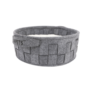 M-PETS Eco Felt Woven Cat and Dog Bed
