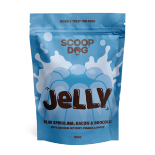 Scoop Dog Blue Spirulina Jelly Mix for Dogs