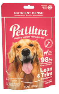 PetUltra Lean & Trim  Premium Daily Booster Dog Supplement