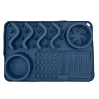 Waggin' Tails Double Bento Slow Feeder Mat