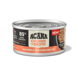 ACANA Salmon & Chicken Recipe Chunks in Broth Wet Cat Food