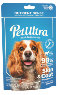 PetUltra Skin & Coat Premium Daily Booster Dog Supplement