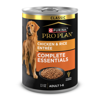 Pro Plan Adult Chicken & Rice Entree Classic Wet Dog Food