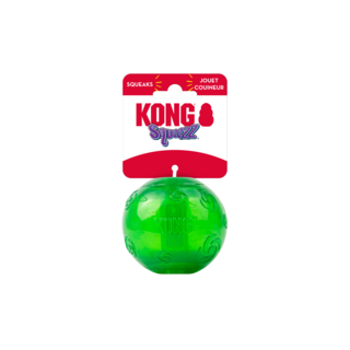 KONG Holiday Squeezz Ball Dog Toy