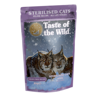 Taste of the Wild Indoor & Sterilised Chicken Pate Wet Cat Food