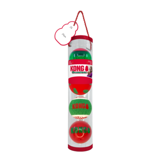 KONG Holiday Occasions Ball Dog Toy