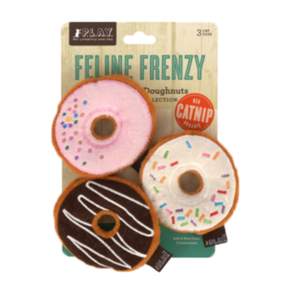 P.L.A.Y. Feline Frenzy Kitty Kreme Doughnuts Cat Toy