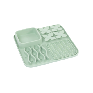 M-PETS Lecca PRO Non-Slip 4-in-1 Cat and Dog Slow Feeding Mat