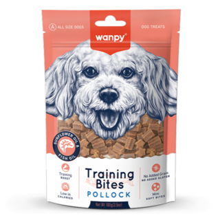 Wanpy Training Bites Pollock Dog Treats