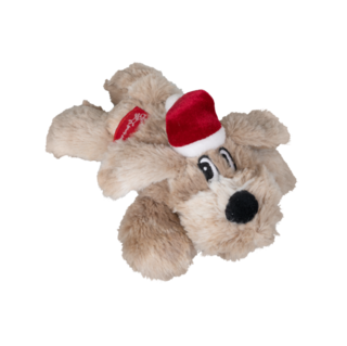 Yours Droolly Beige Christmas Muff Pup 2025 - Free with $20 spend on Yours Droolly dog treats - Limit 1 per order