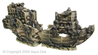 Aqua One Shipwreck Large Ornament 
