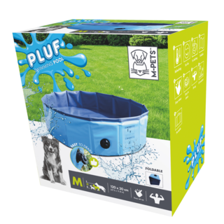 M-PETS Pluf Portable Outdoor Dog Swimming Pool
