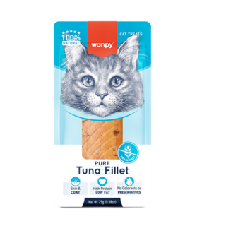 Wanpy Pure Tuna Fillet Treat For Cats