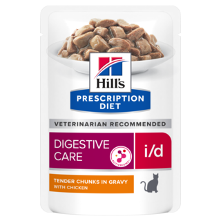 Hill's Prescription Diet i/d Digestive Care Pouch Wet Cat Food