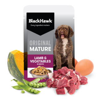 Black Hawk Original Mature Lamb & Vegetables Wet Dog Food