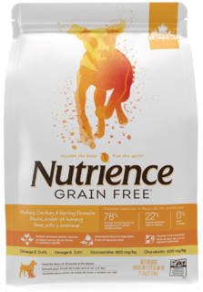 Nutrience Grain Free Turkey Chicken & Herring Dry Dog Food