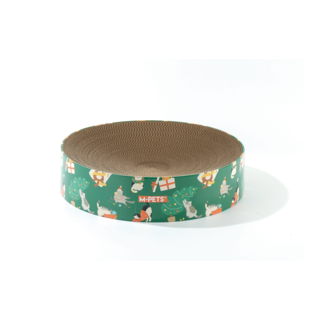 M-PETS Christmas Frosty Mix Cardboard Cat Scratcher
