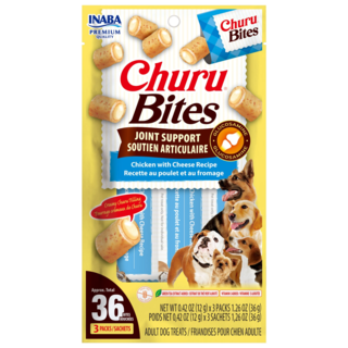 Inaba Churu Bites Joint Support Chicken with Cheese Recipe Dog Treats