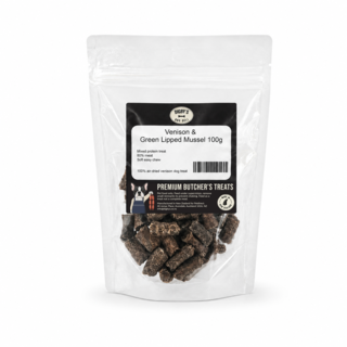 Digby's Dog Deli Venison & Green Lipped Mussel Dog Treats