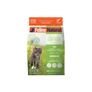 Feline Natural Chicken & Lamb Feast Freeze Dried Cat Food