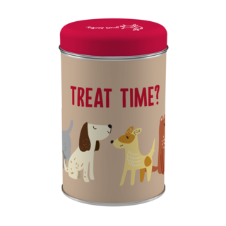 Yours Droolly Treat Tin - Free with $20 spend on Yours Droolly dog treats - Limit 1 per order