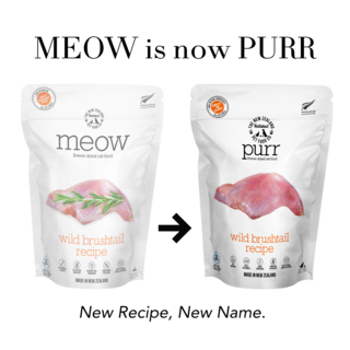 The NZ Natural Pet Food Co PURR Wild Brushtail Freeze Dried Cat Food