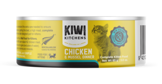 Kiwi Kitchens Chicken & Mussel Kitten Wet Cat Food