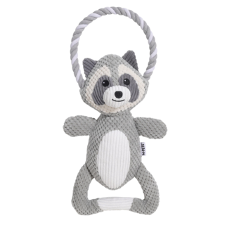 M-PETS Chewtopia Raccoon Dog Plush Toy