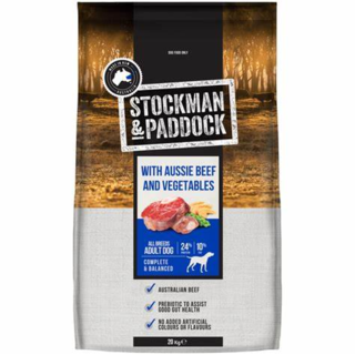 Stockman & Paddock Beef & Vege Adult Dry Dog Food