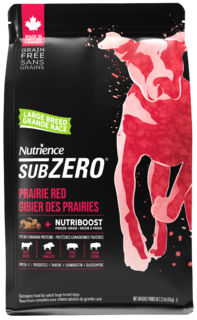 Nutrience SubZero Prairie Red Large Breed Dry Dog Food