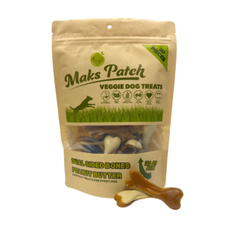 Mak's Patch Dual Sided Bone Dog Treats