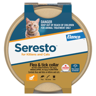 Seresto Cat Flea & Tick Protection Collar
