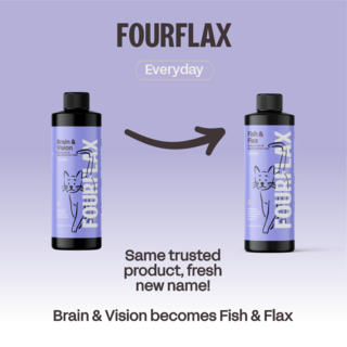 Fourflax Fish & Flax Oil Supplement for Cats