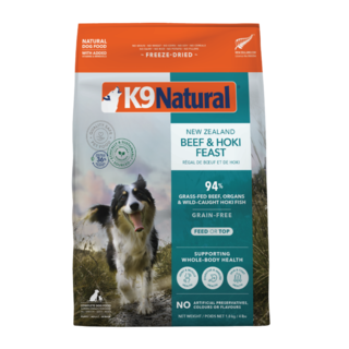 K9 Natural Beef & Hoki Feast Freeze Dried Dog Food