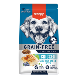 Wanpy Grain Free Adult Chicken Recipe Dry Dog Food
