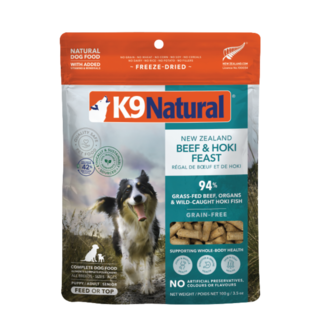 K9 Natural Beef & Hoki Feast Freeze Dried Dog Food Topper