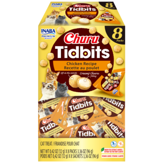 Inaba Churu Tidbits Chicken Recipe Cat Treats